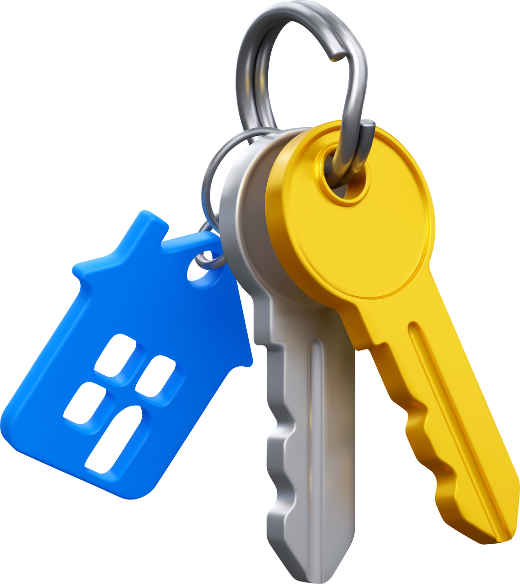 Keys 3d Render