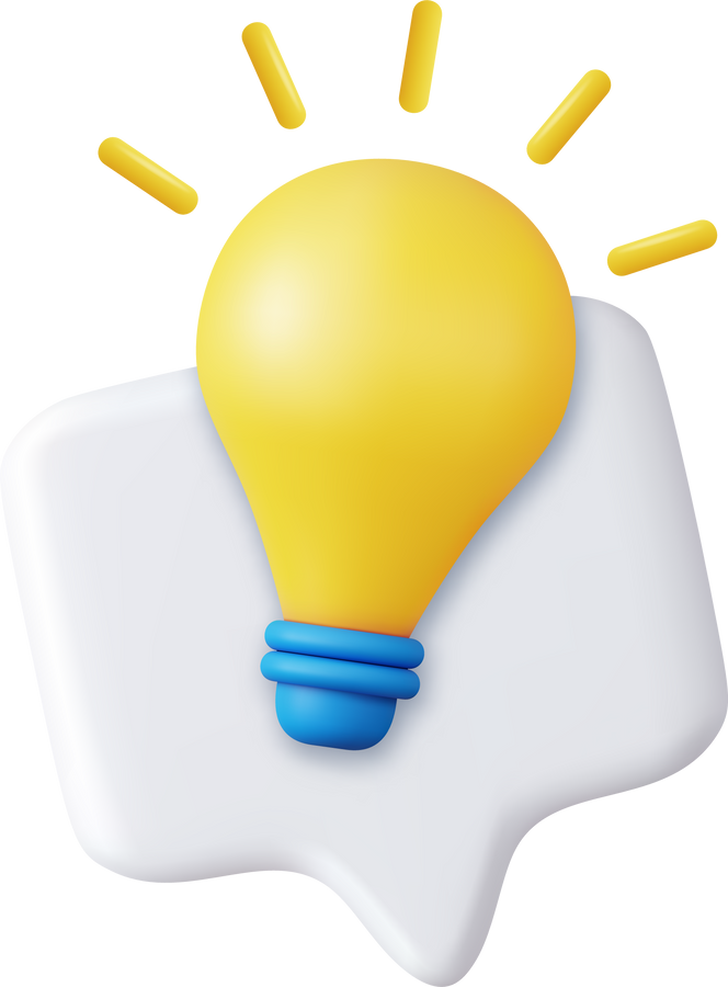 3d light bulb